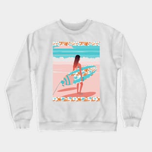 Malibu Surf Crewneck Sweatshirt